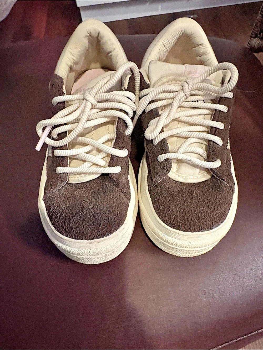 adidas bad bunny Campus C Brown & White Sneakers US 11K kids